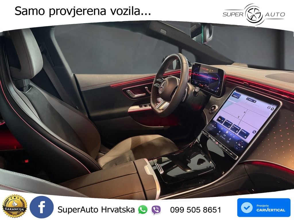 Mercedes EQE 350 98 kWh (292 KS) 4MATIC AMG ACC+HEAD+GR SJED+360+PANO