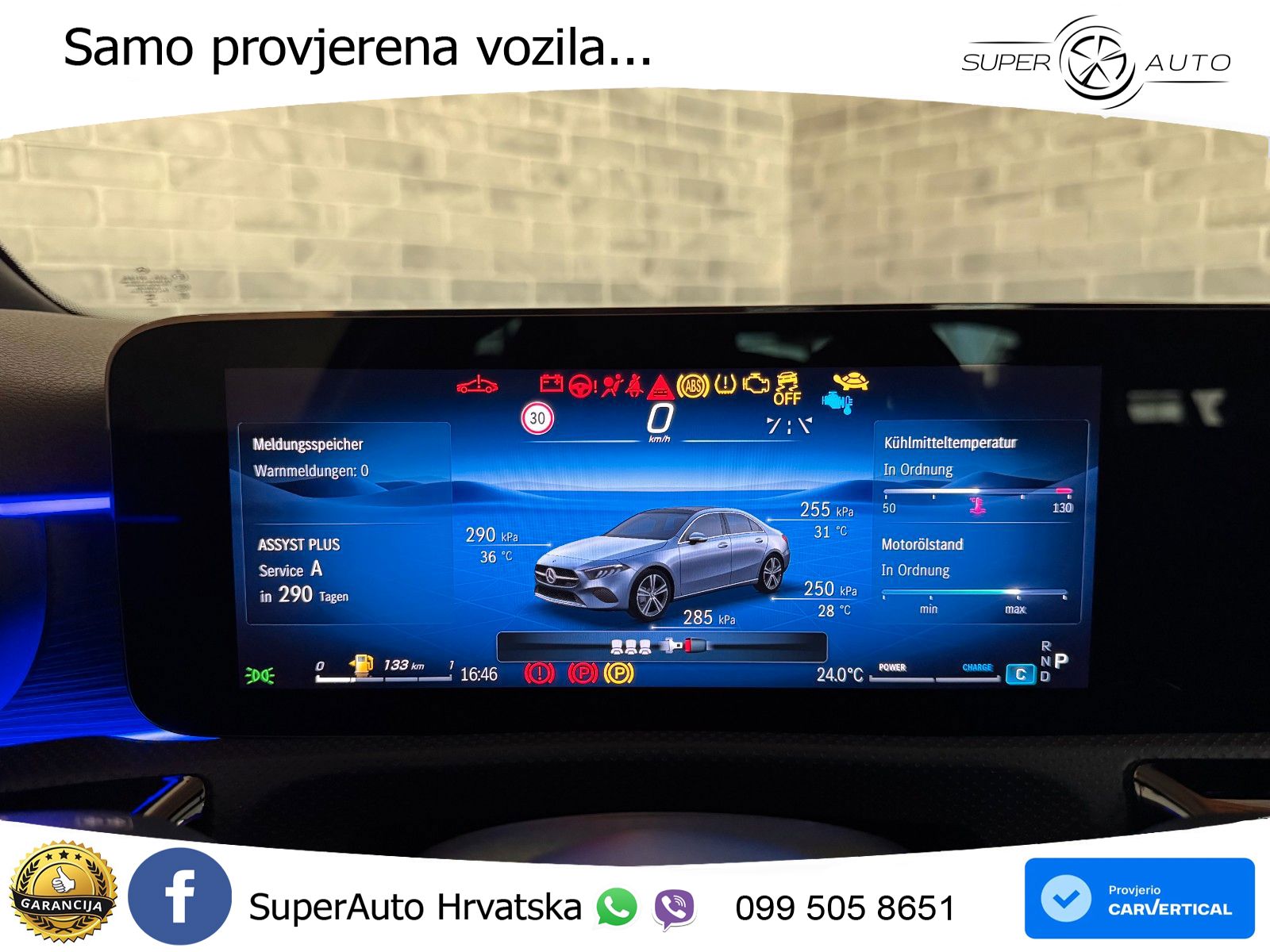 Mercedes-Benz A 200 7G-DCT LED+GR SJED+ACC