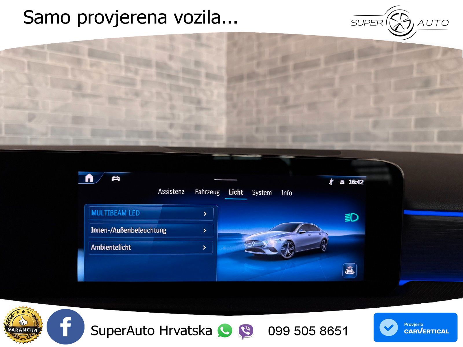 Mercedes-Benz A 200 7G-DCT LED+GR SJED+ACC