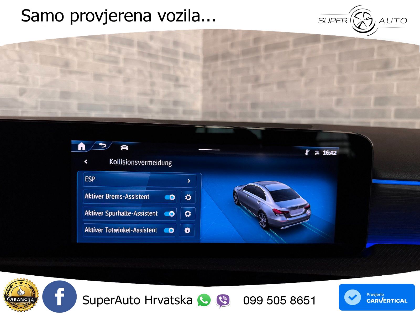 Mercedes-Benz A 200 7G-DCT LED+GR SJED+ACC