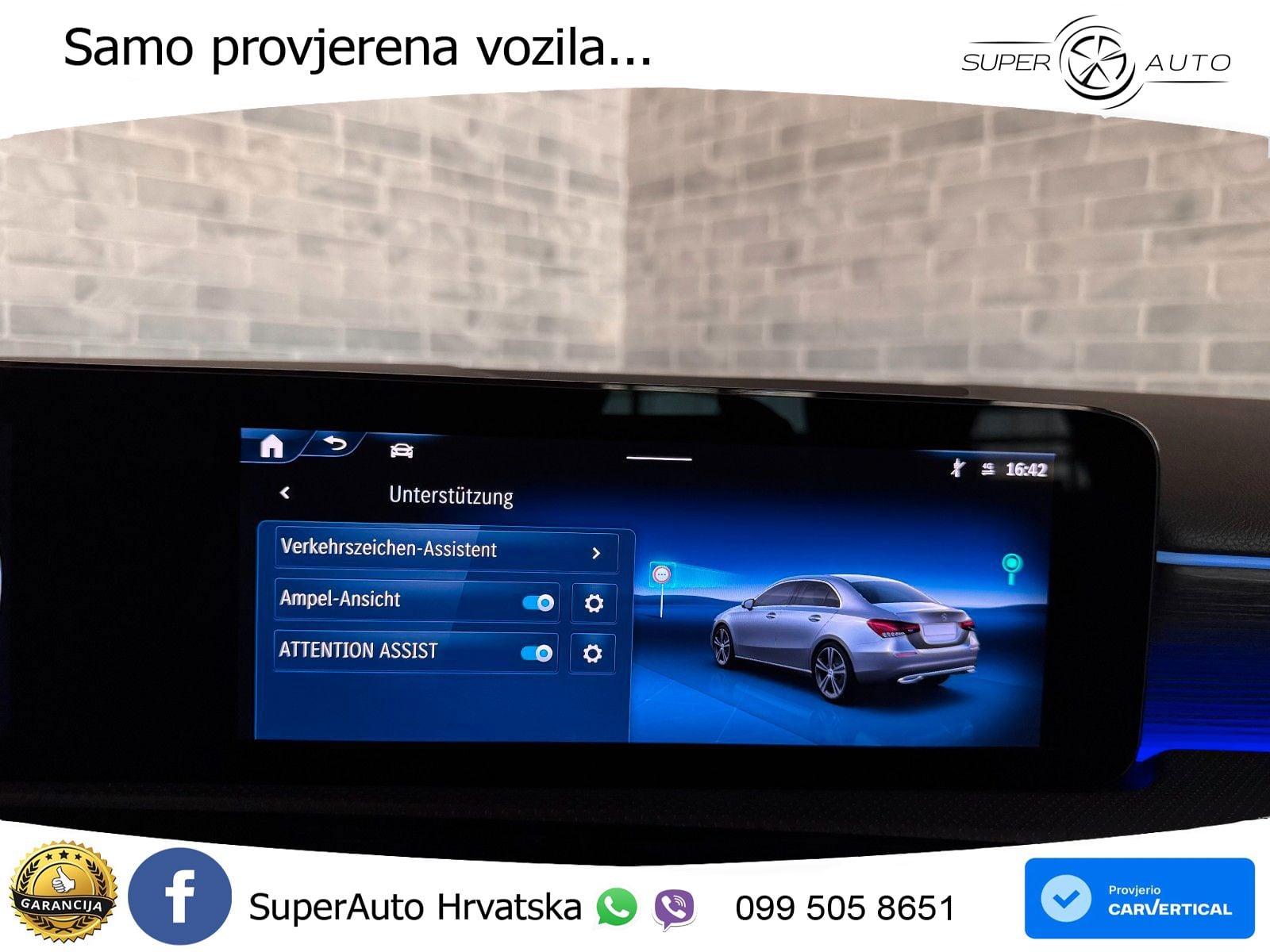Mercedes-Benz A 200 7G-DCT LED+GR SJED+ACC