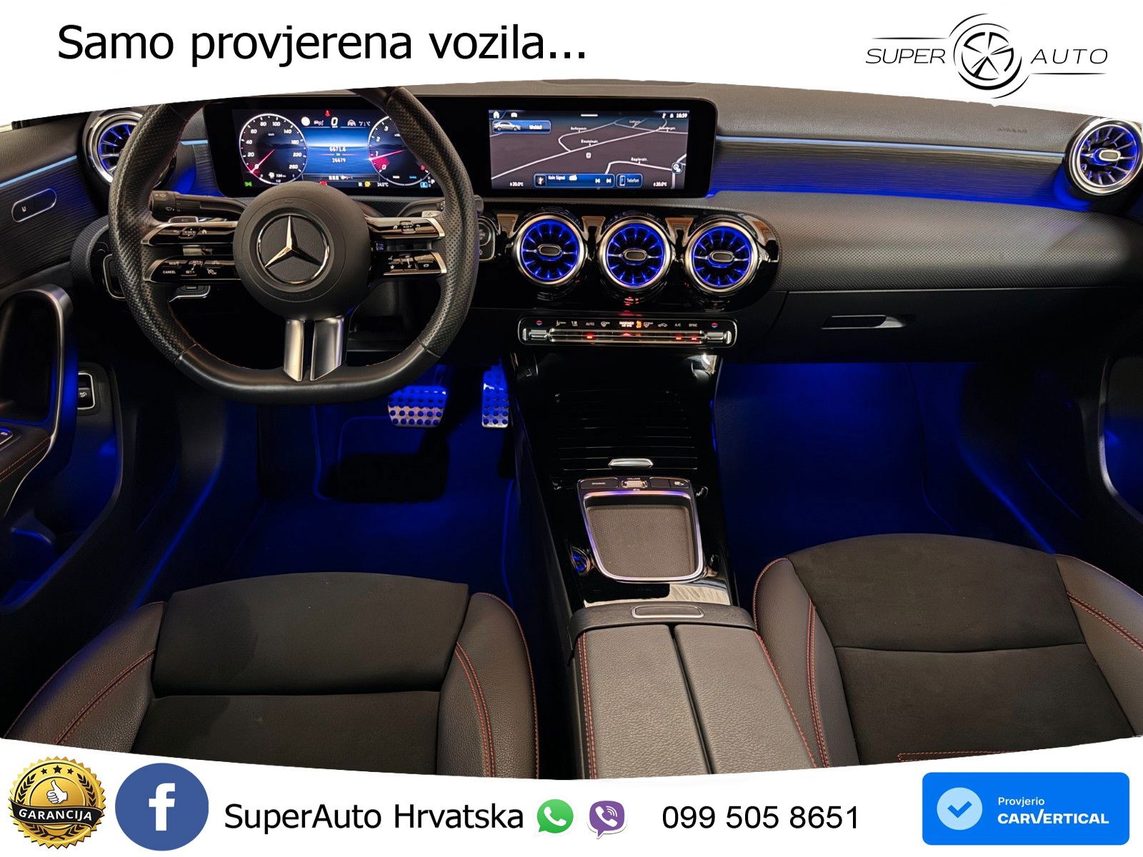 Mercedes-Benz A 200 7G-DCT LED+GR SJED+ACC