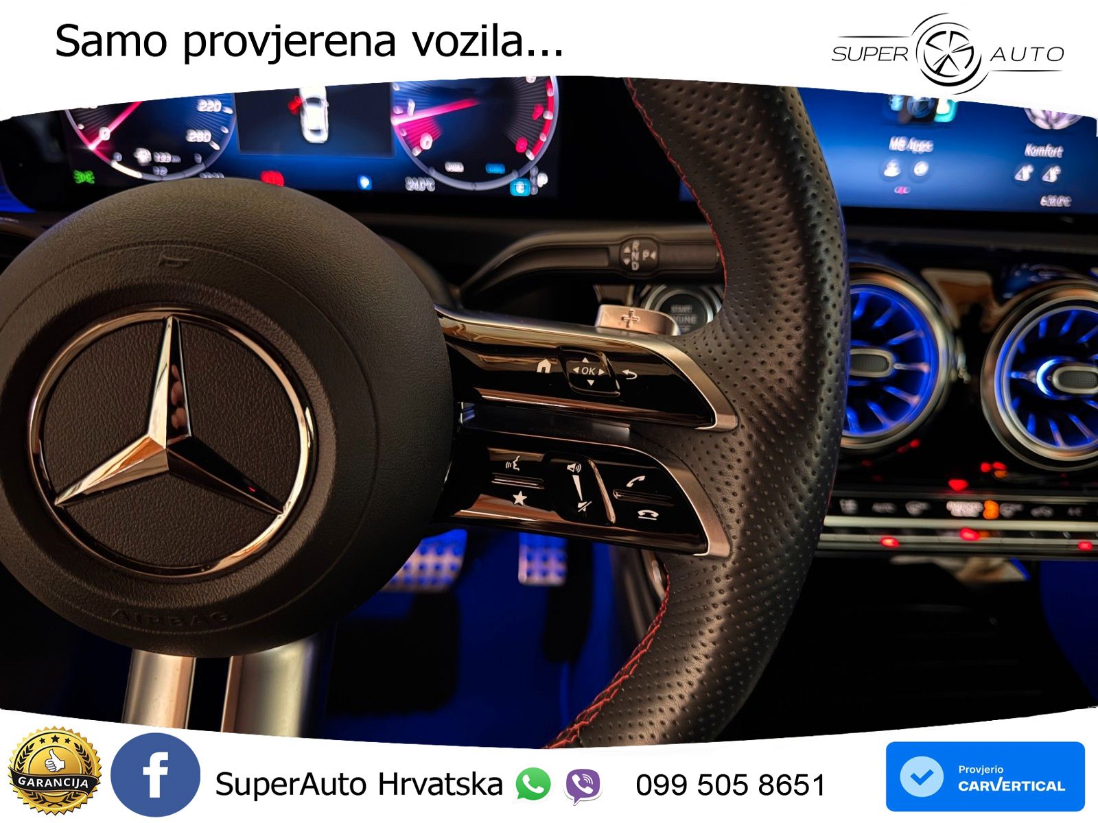 Mercedes-Benz A 200 7G-DCT LED+GR SJED+ACC
