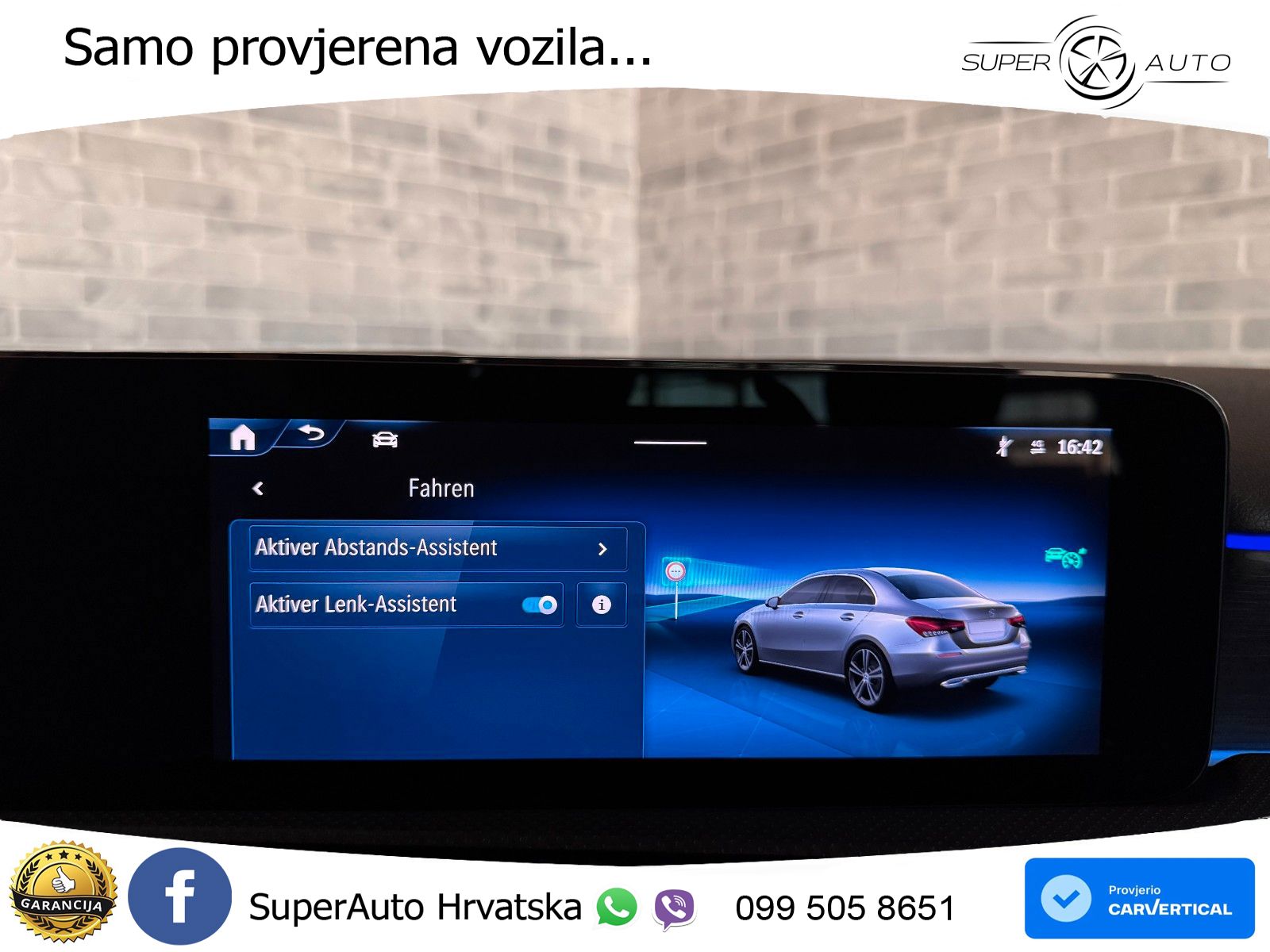 Mercedes-Benz A 200 7G-DCT LED+GR SJED+ACC
