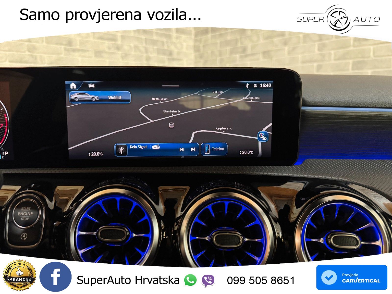 Mercedes-Benz A 200 7G-DCT LED+GR SJED+ACC