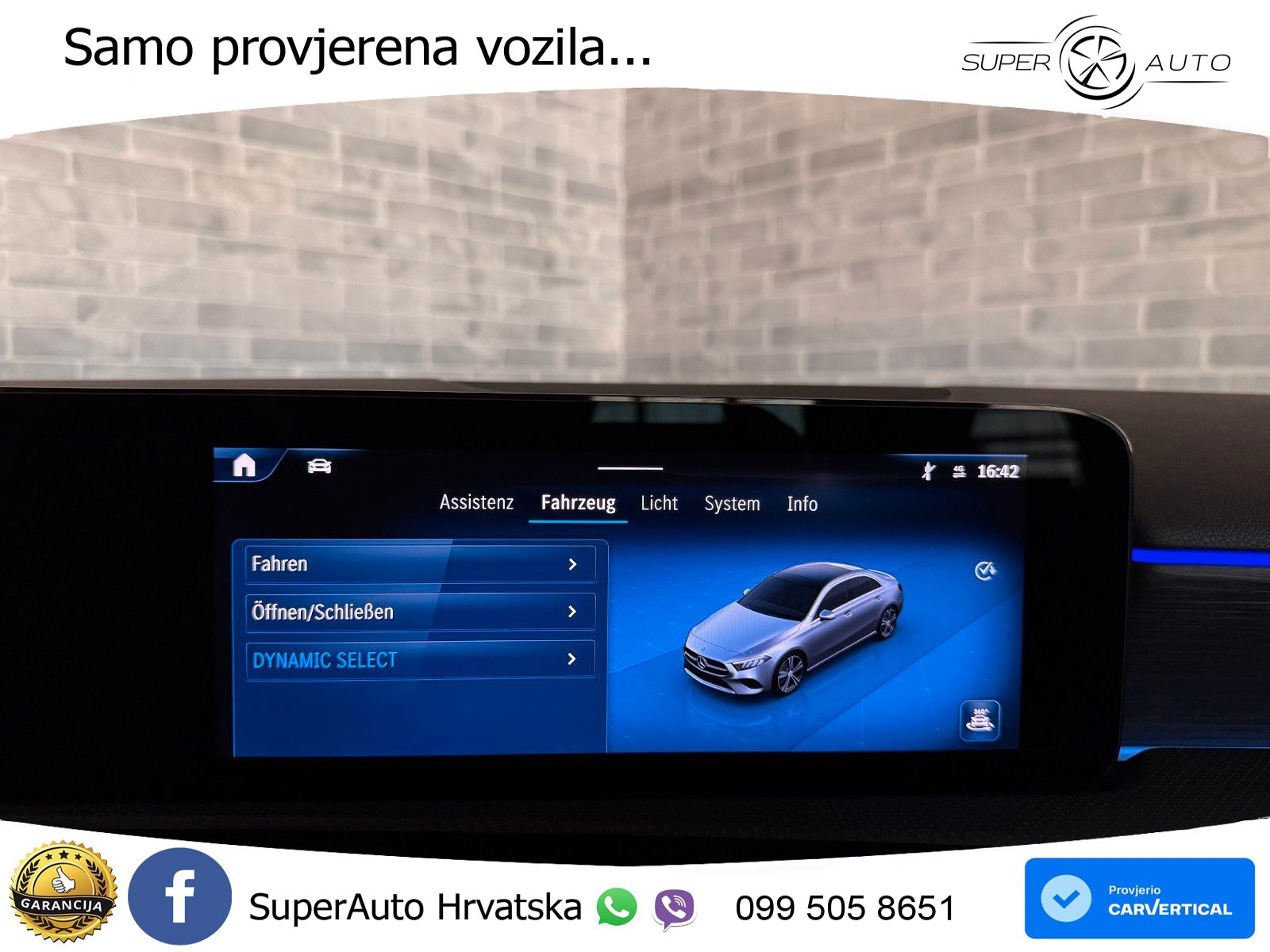 Mercedes-Benz A 200 7G-DCT LED+GR SJED+ACC