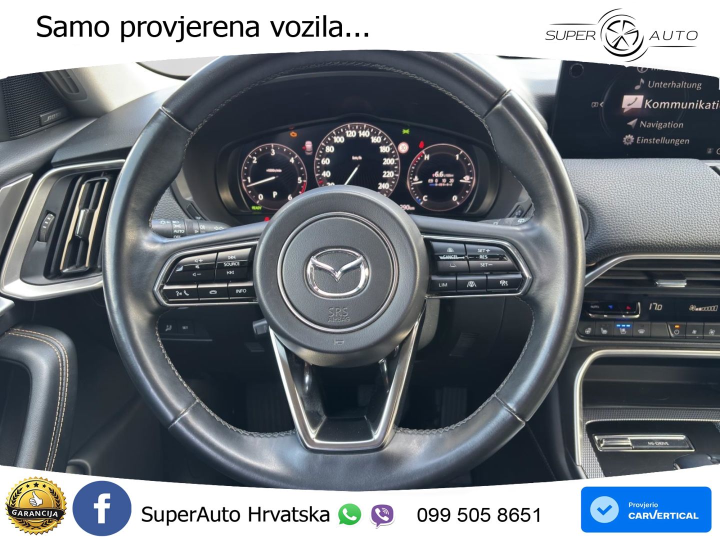 Mazda CX-60 3.3 e-Skyactiv D (254 KS) AWD Automatic LED+GR SJED+ACC