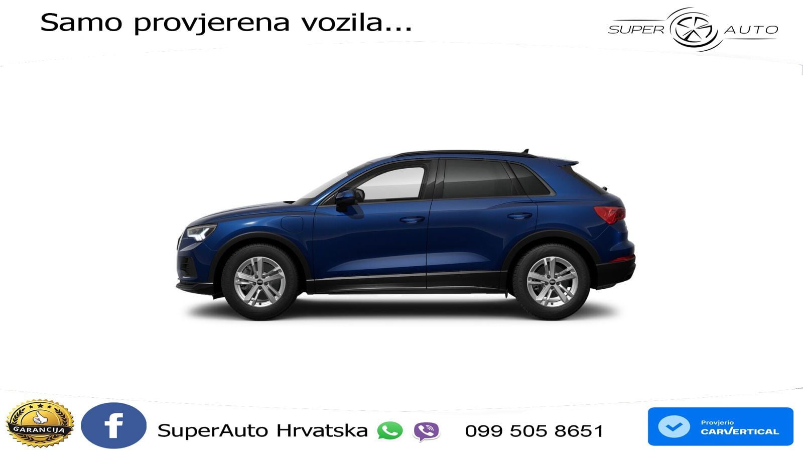 Audi Q3 45 TFSIe (245 KS) S tronic LED+GR SJED+ACC