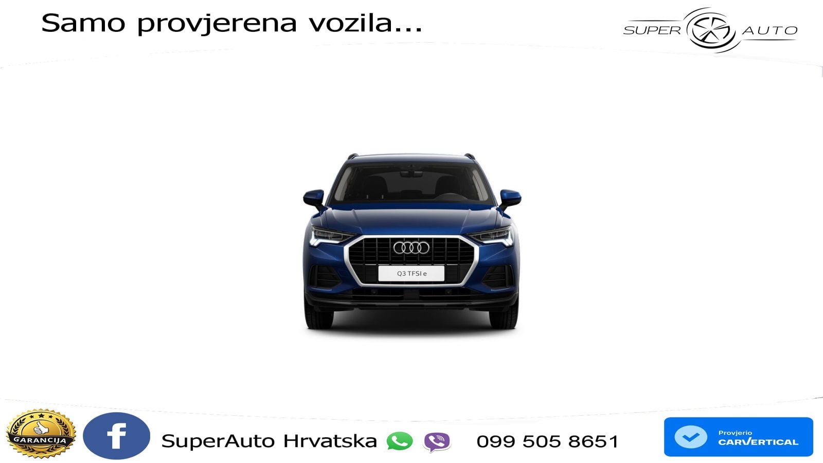 Audi Q3 45 TFSIe (245 KS) S tronic LED+GR SJED+ACC