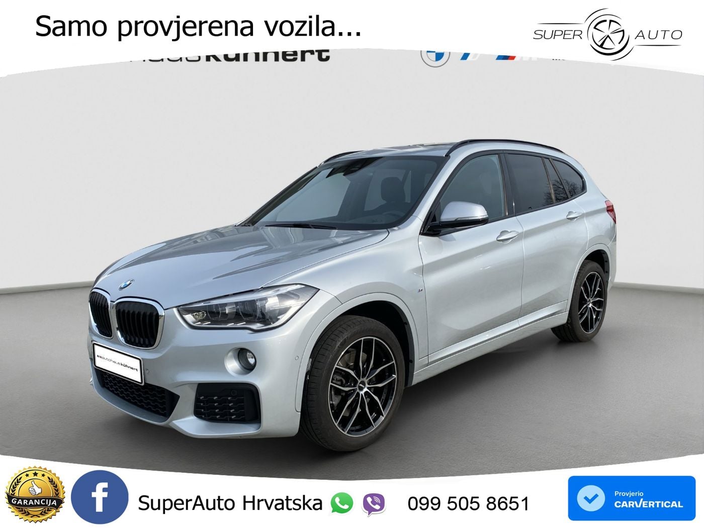 BMW X1 20d (190 KS) xDrive Steptronic M Sport LED+GR SJED+ACC