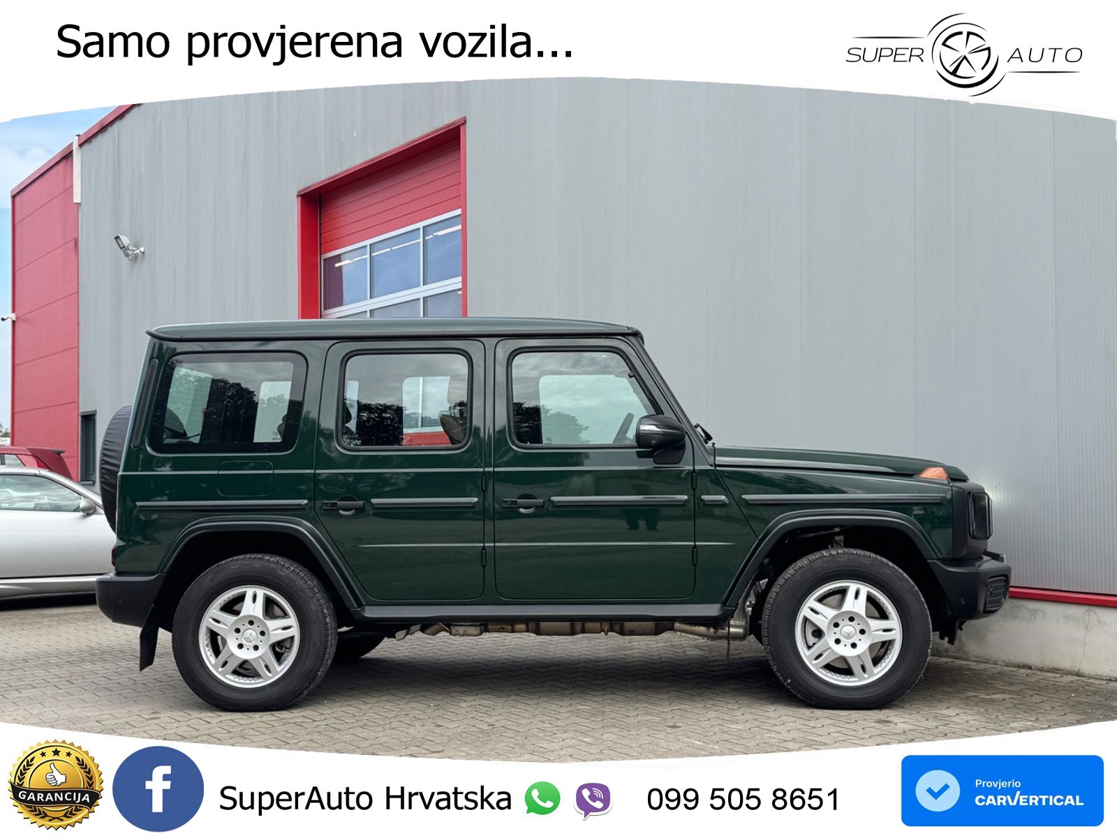 Mercedes G 450d Long (367 KS) 4MATIC 9G-TRONIC Professional LED+GR SJED+ACC