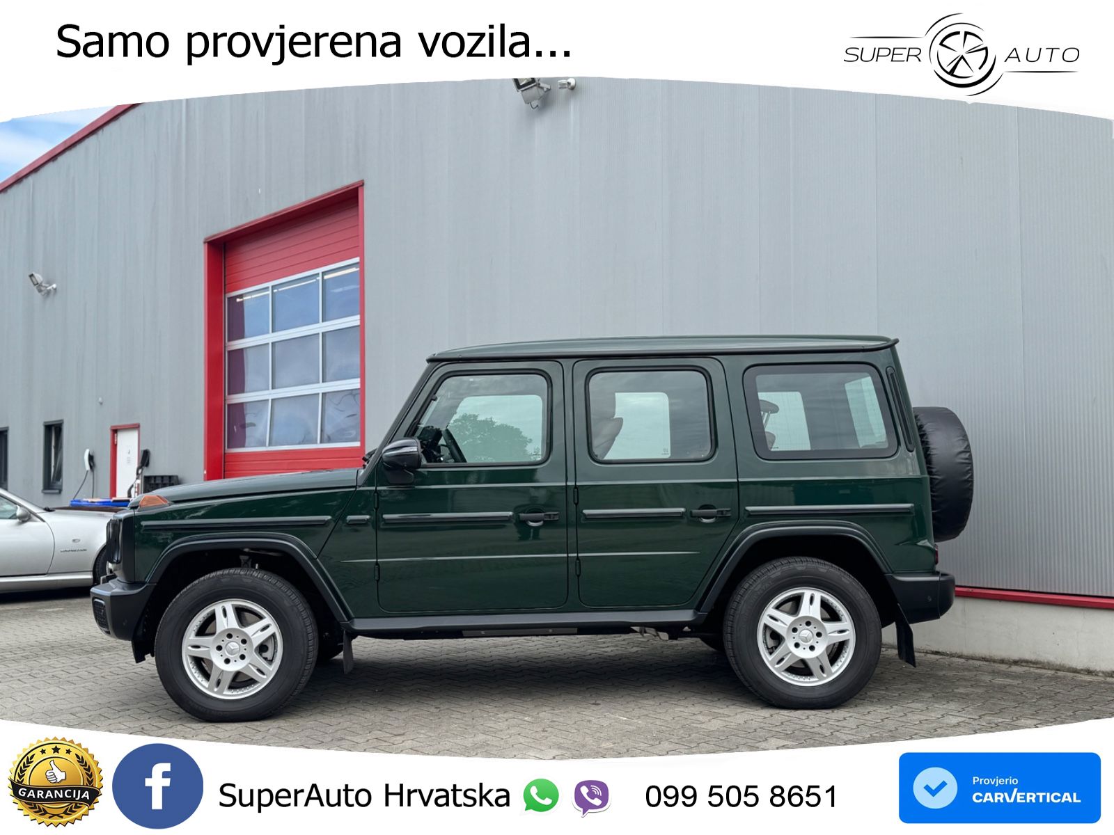 Mercedes G 450d Long (367 KS) 4MATIC 9G-TRONIC Professional LED+GR SJED+ACC
