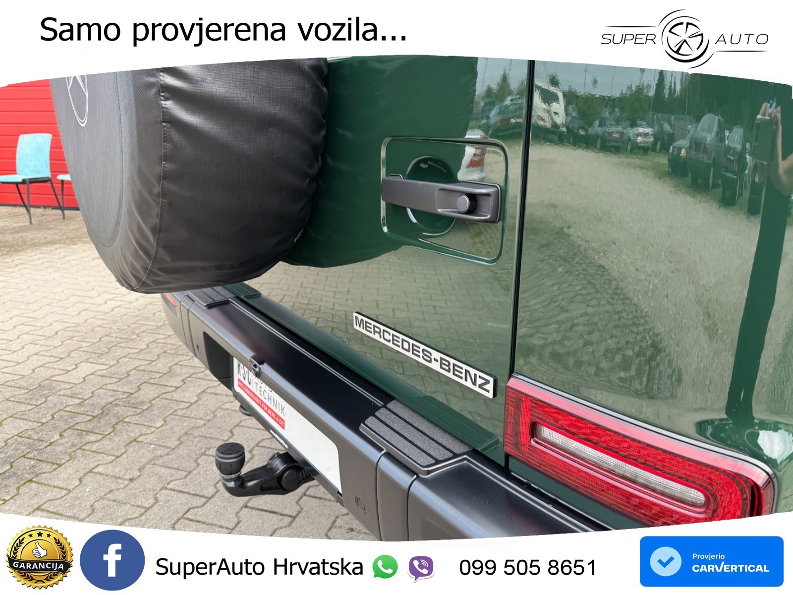 Mercedes G 450d Long (367 KS) 4MATIC 9G-TRONIC Professional LED+GR SJED+ACC