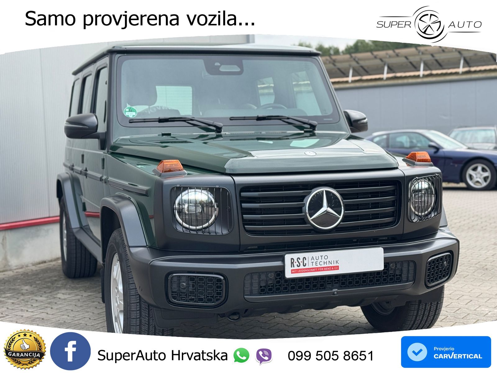 Mercedes G 450d Long (367 KS) 4MATIC 9G-TRONIC Professional LED+GR SJED+ACC