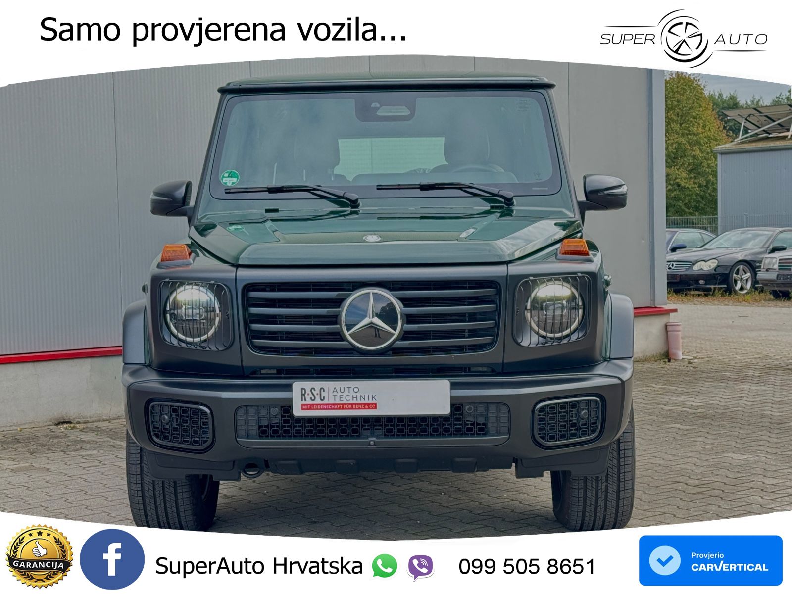 Mercedes G 450d Long (367 KS) 4MATIC 9G-TRONIC Professional LED+GR SJED+ACC