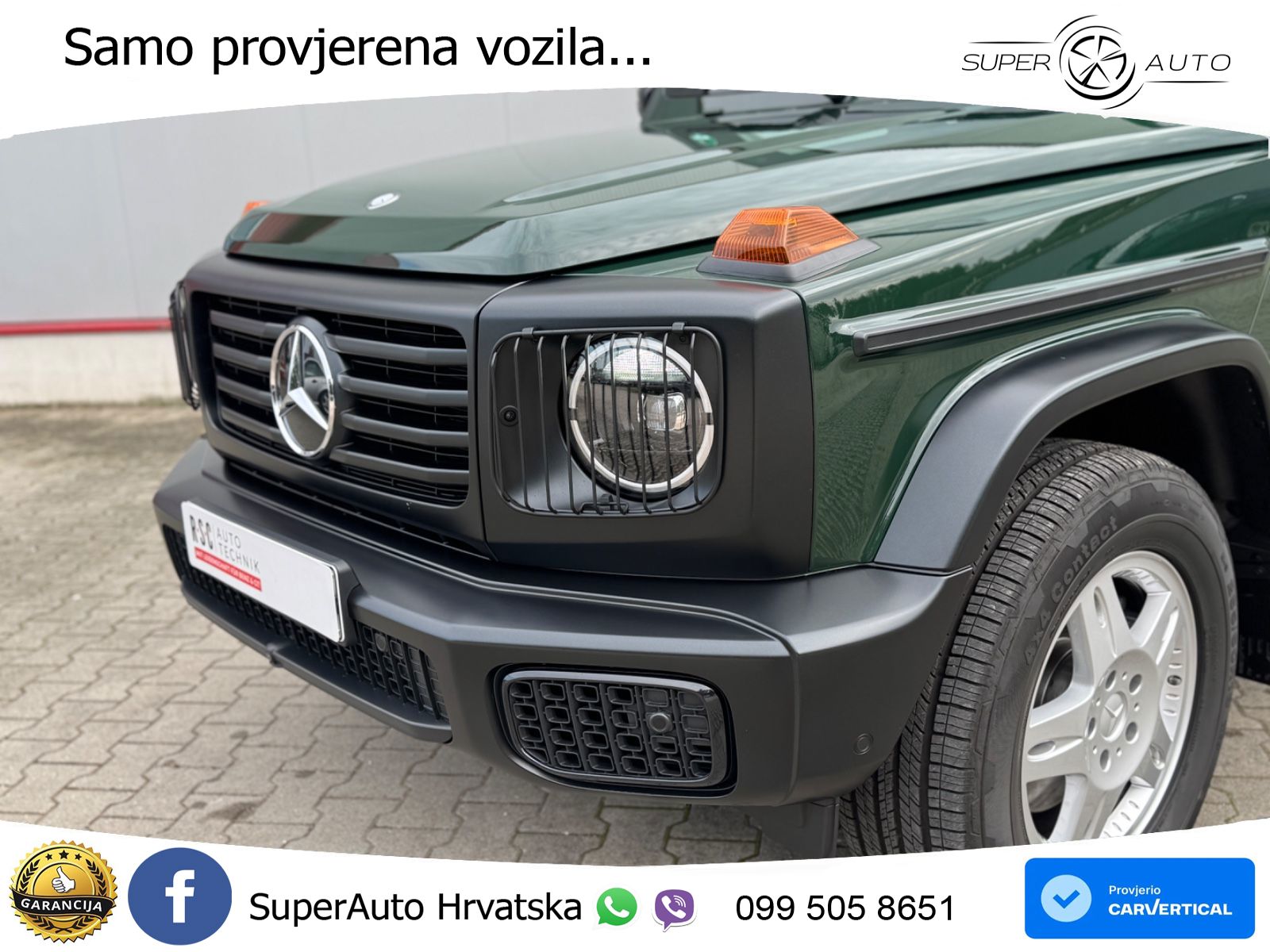 Mercedes G 450d Long (367 KS) 4MATIC 9G-TRONIC Professional LED+GR SJED+ACC