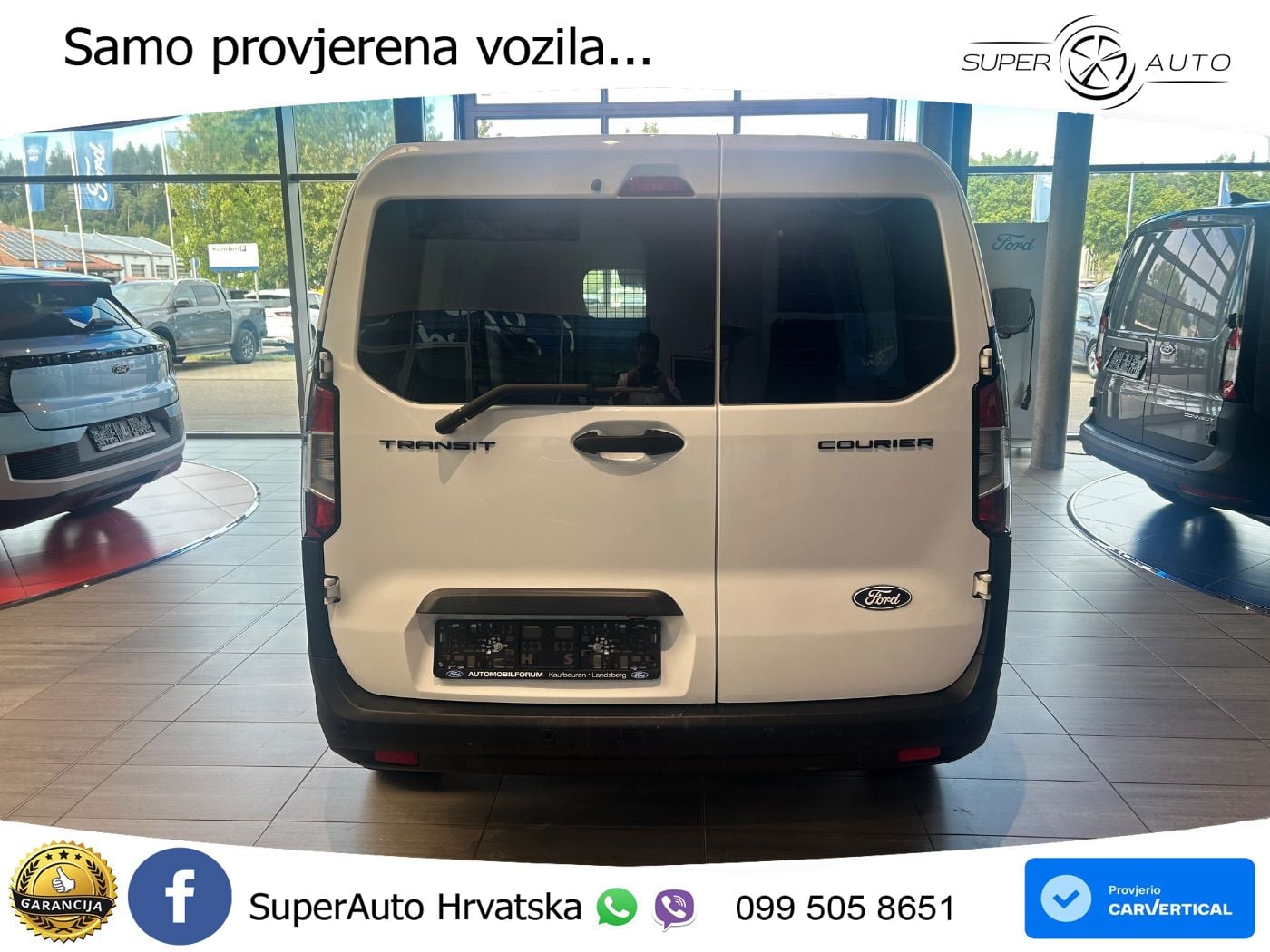 Ford Transit Courier 1.0 EcoBoost Trend AppLink RFK 125 KS