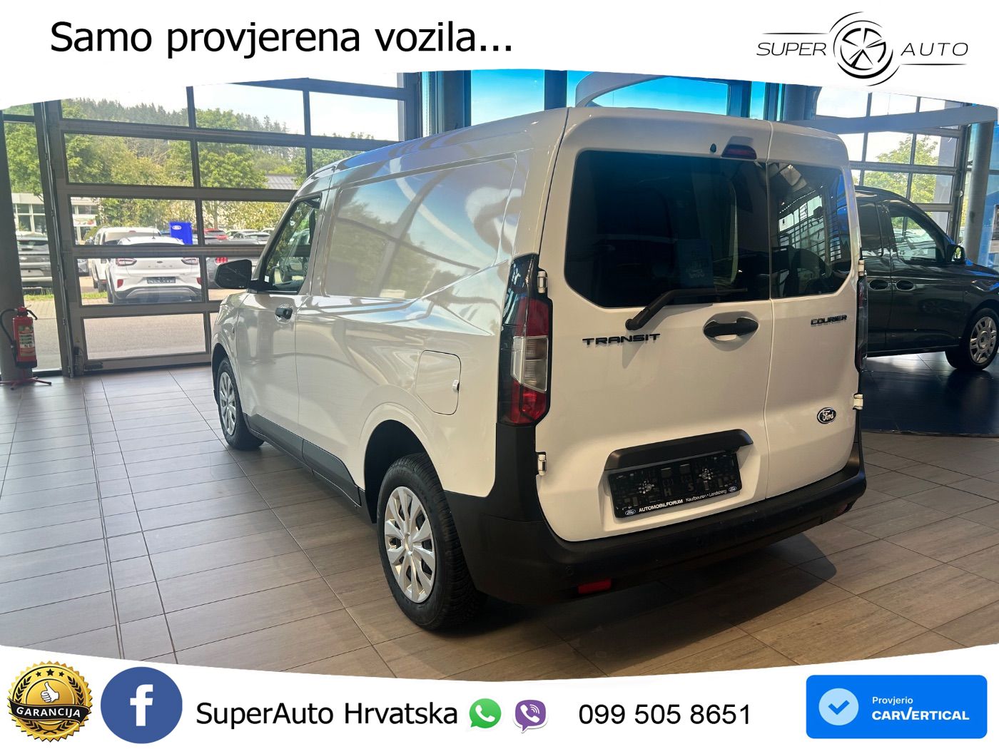 Ford Transit Courier 1.0 EcoBoost Trend AppLink RFK 125 KS
