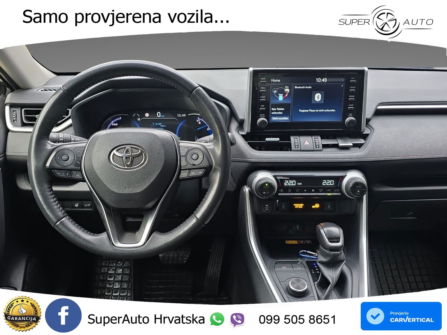 Toyota RAV4 2.5 (222 KS) Hybrid E-Four e-CVT LED+GR SJED+ACC