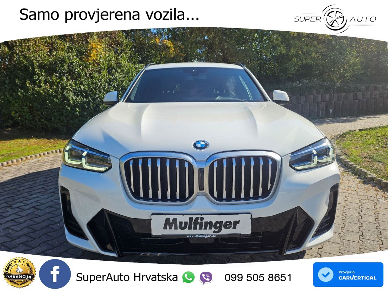 BMW X3 20i xDrive Steptronic M Sport LED+GR SJED+ACC