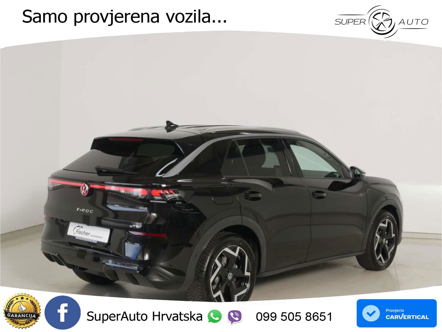 Volkswagen T-Roc 1.5 eTSI (150 KS)  DSG R-Line LED+GR SJED+ACC