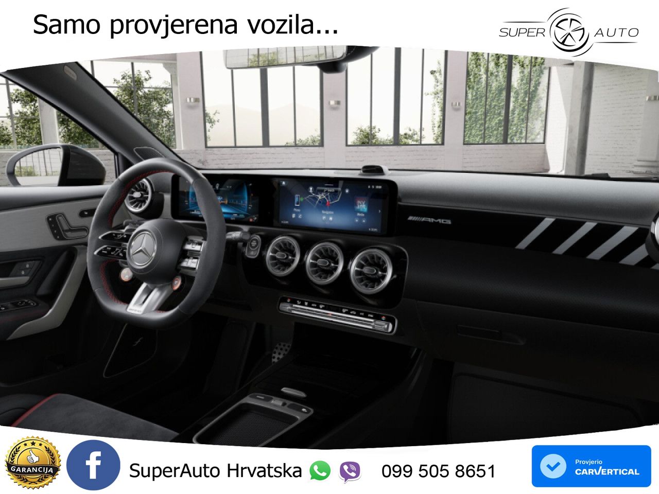 Mercedes-Benz AMG A 45 S 4MATIC+ AMG SPEEDSHIFT DCT 8G ACC+GR SJED+360+PANO