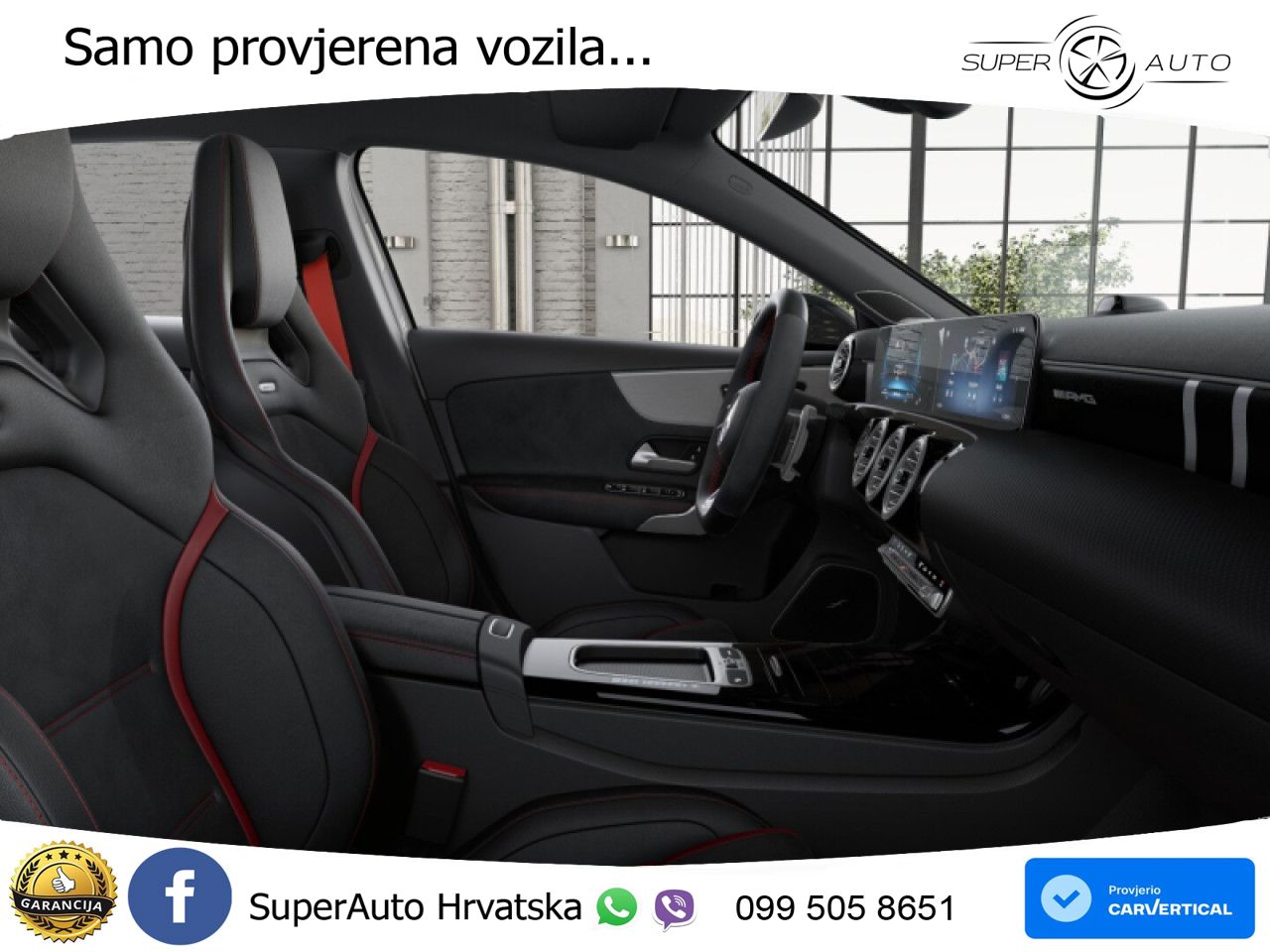 Mercedes-Benz AMG A 45 S 4MATIC+ AMG SPEEDSHIFT DCT 8G ACC+GR SJED+360+PANO