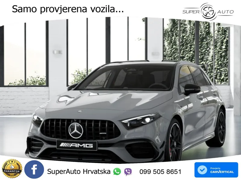Mercedes-Benz AMG A 45 S 4MATIC+ AMG SPEEDSHIFT DCT 8G ACC+GR SJED+360+PANO