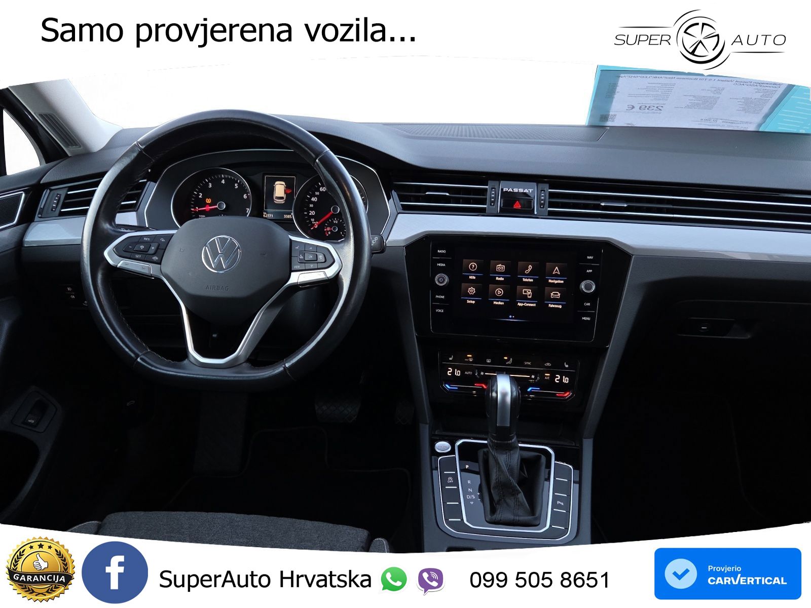 Volkswagen Passat Variant 1.5 TSI (150 KS) DSG ACT Business LED+GR SJED+ACC