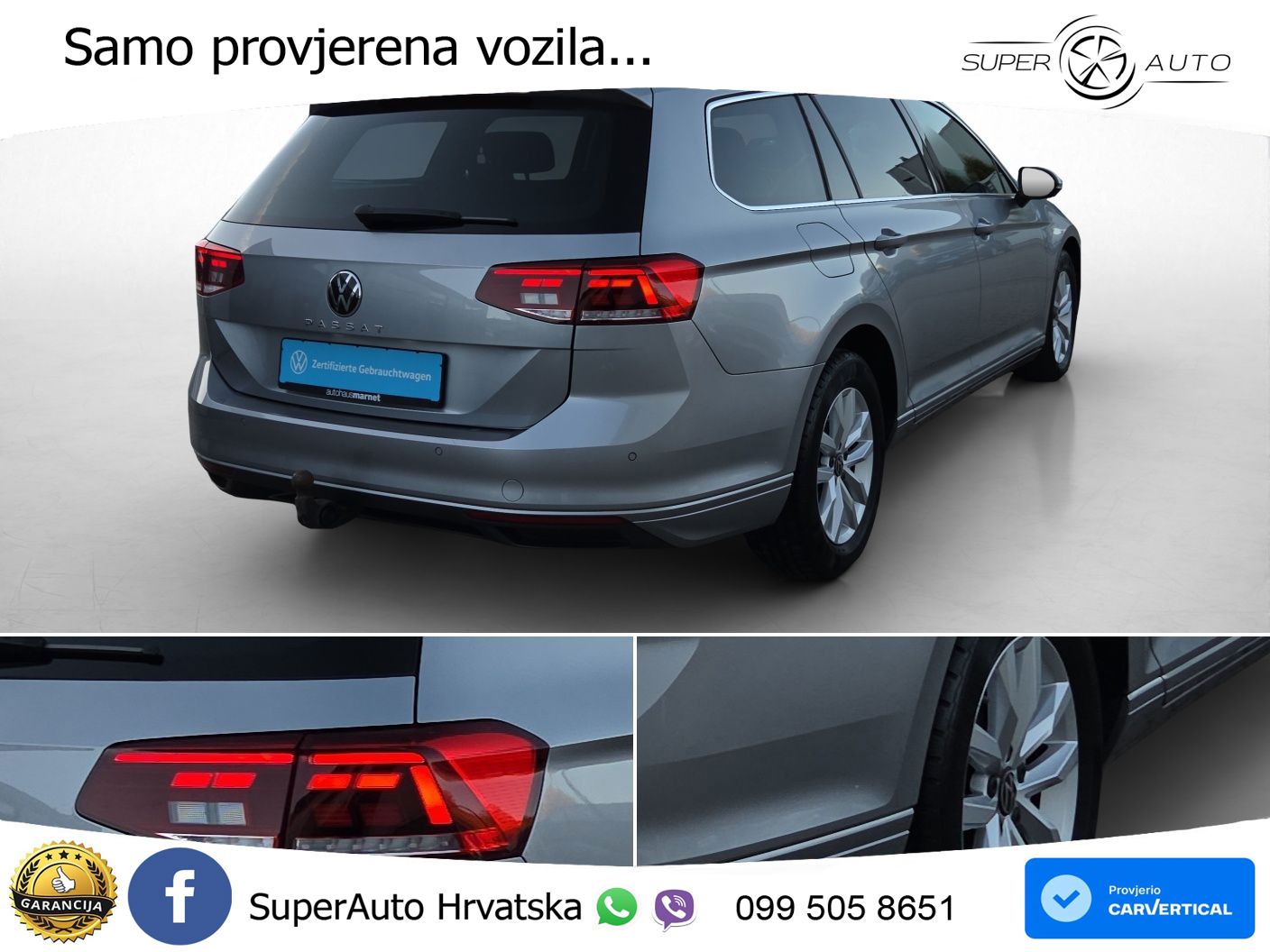 Volkswagen Passat Variant 1.5 TSI (150 KS) DSG ACT Business LED+GR SJED+ACC