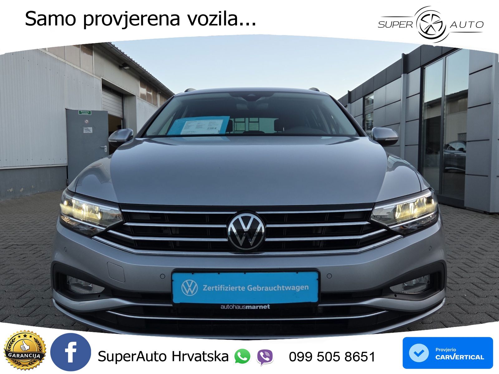 Volkswagen Passat Variant 1.5 TSI (150 KS) DSG ACT Business LED+GR SJED+ACC