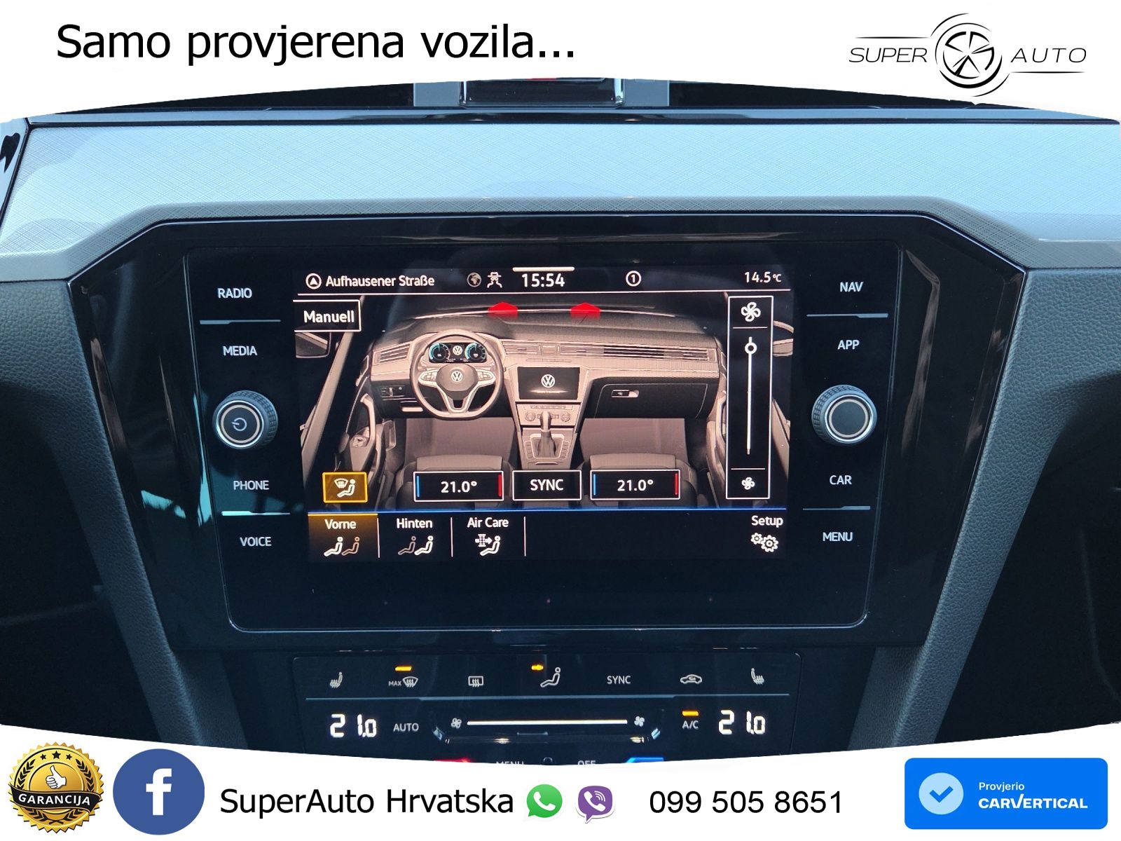 Volkswagen Passat Variant 1.5 TSI (150 KS) DSG ACT Business LED+GR SJED+ACC