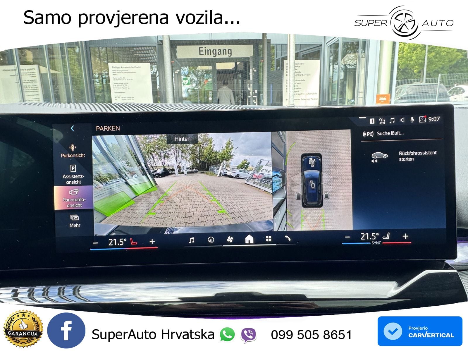 BMW 520d Touring (197 KS) Steptronic M Sport LED+GR SJED+ACC