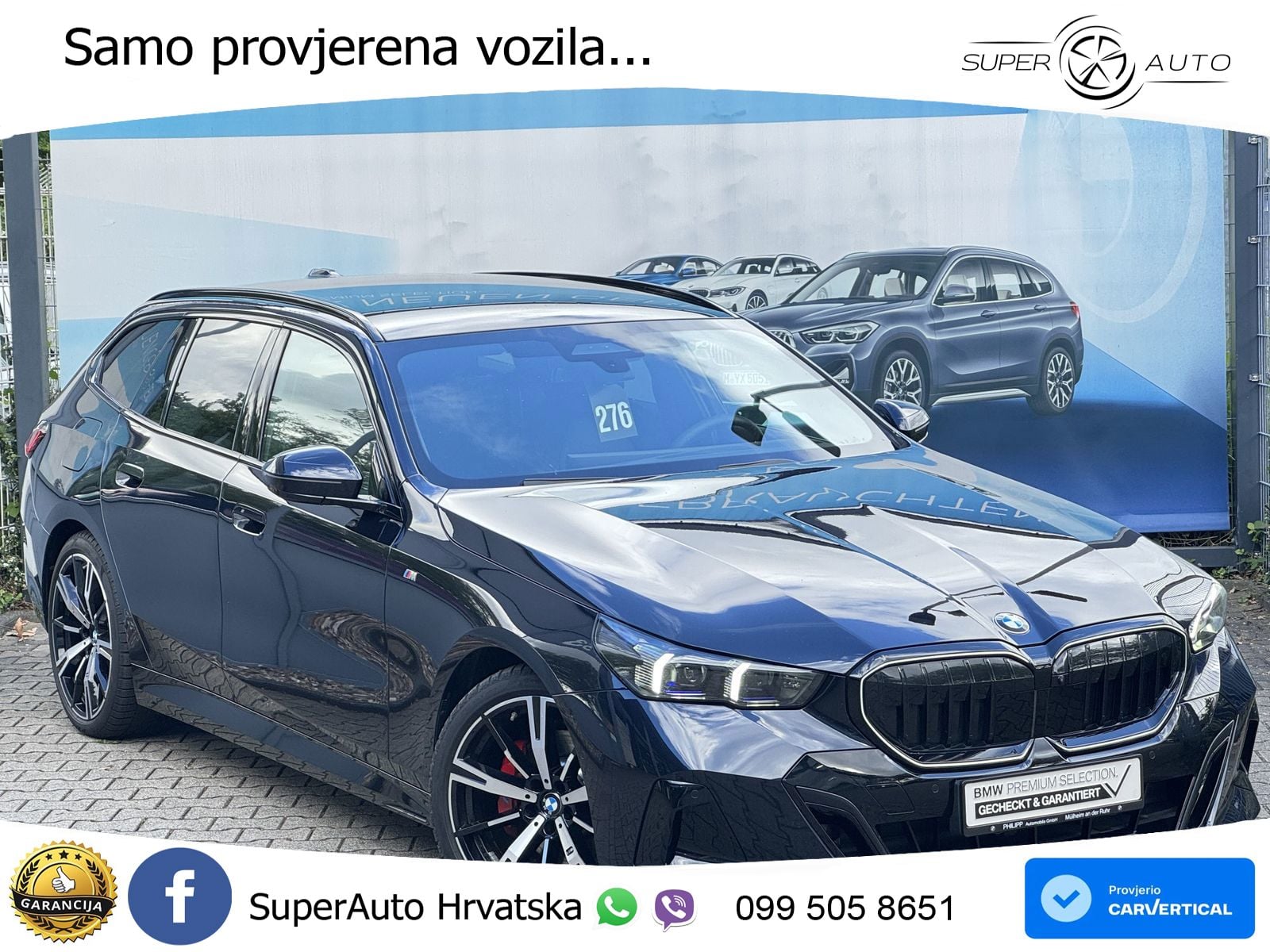 BMW 520d Touring (197 KS) Steptronic M Sport LED+GR SJED+ACC