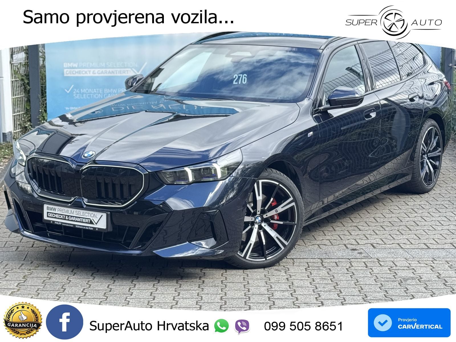 BMW 520d Touring (197 KS) Steptronic M Sport LED+GR SJED+ACC