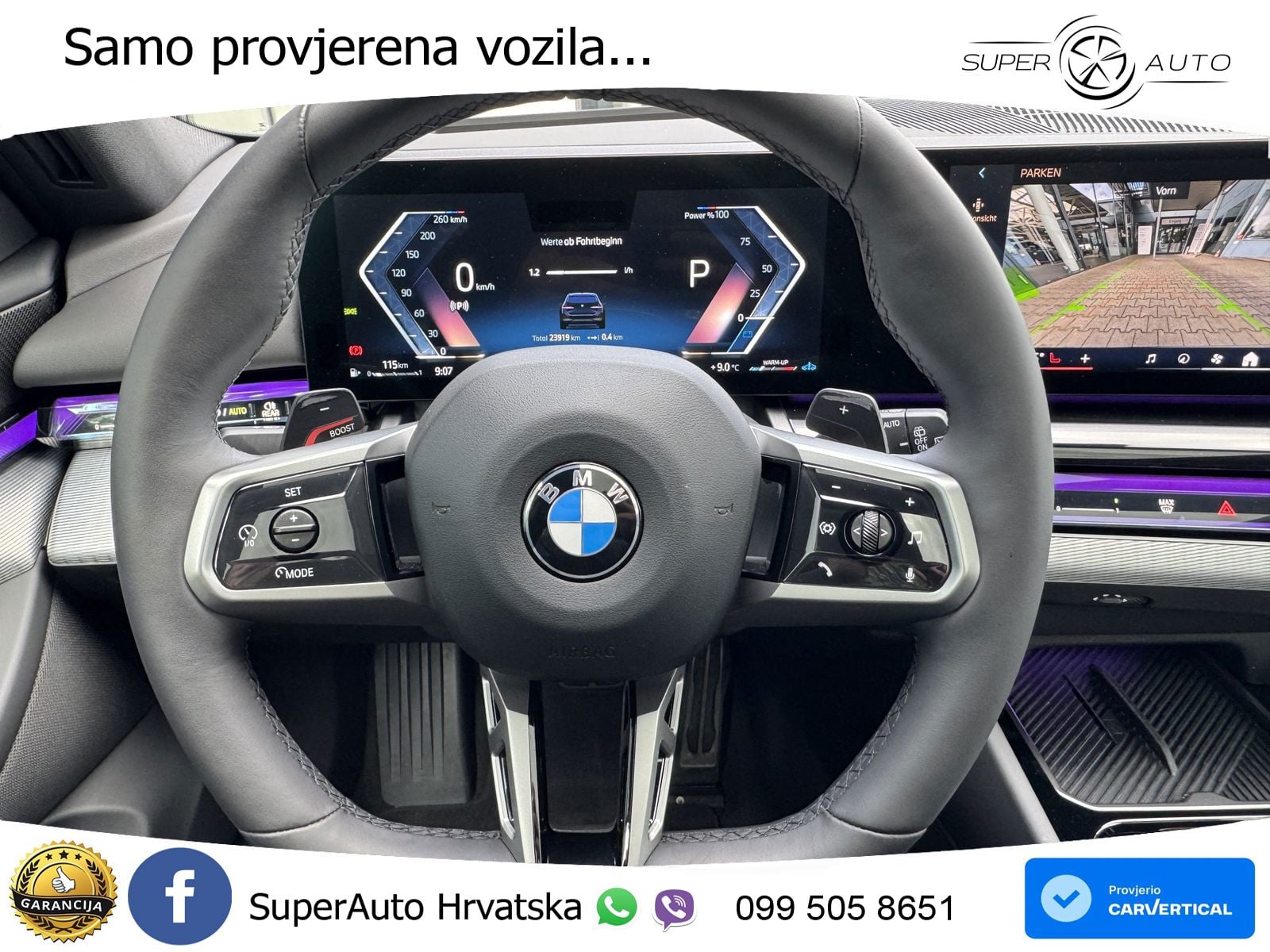 BMW 520d Touring (197 KS) Steptronic M Sport LED+GR SJED+ACC