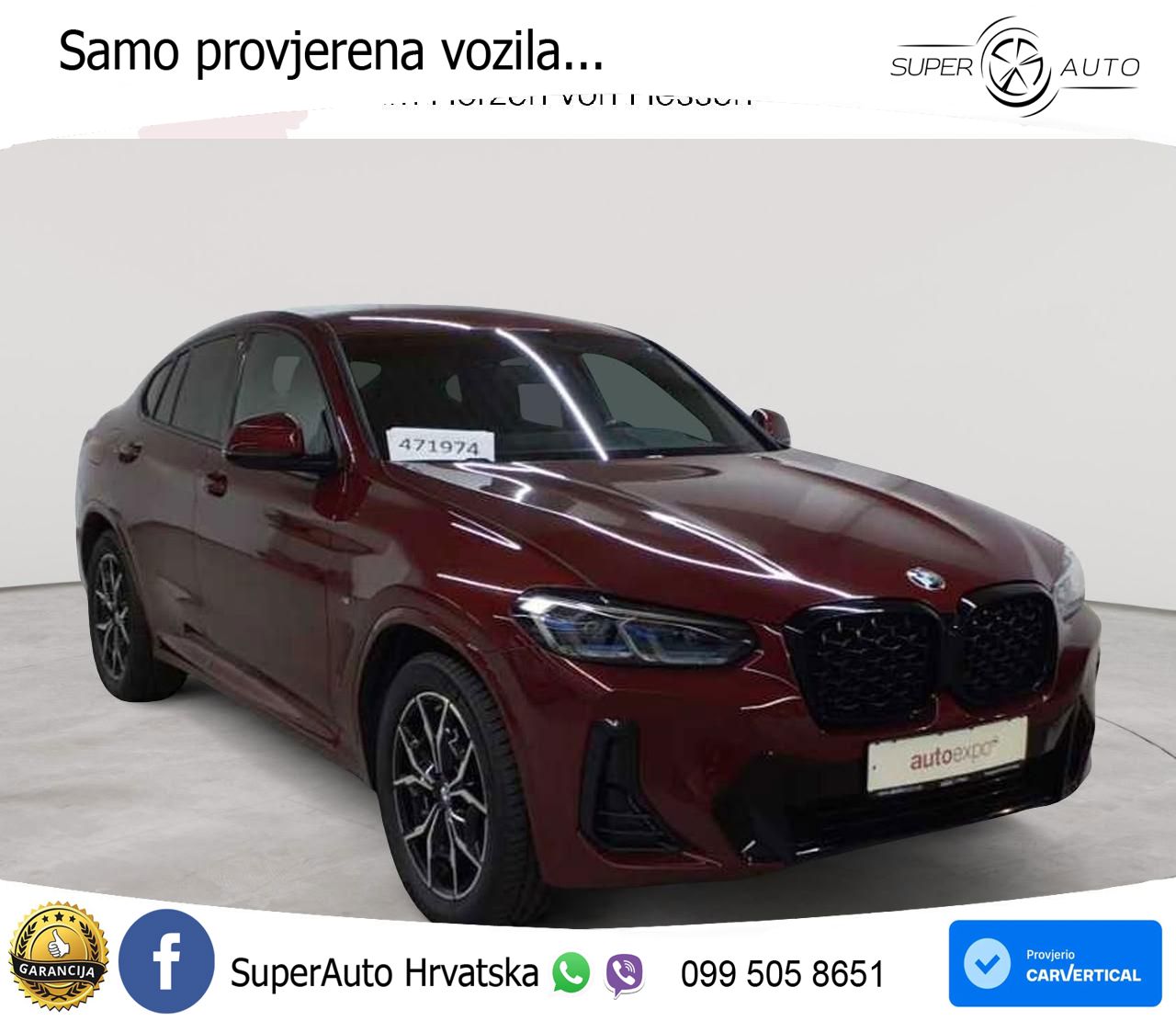 BMW X4 20d (190 KS) xDrive Steptronic M Sport
