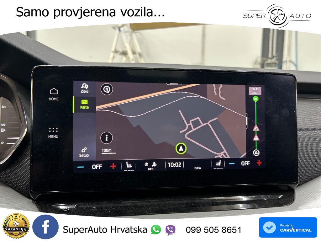 Škoda Octavia Combi 2.0 TDI (150 KS) DSG Selection MATRIX+GR SJED+KAM