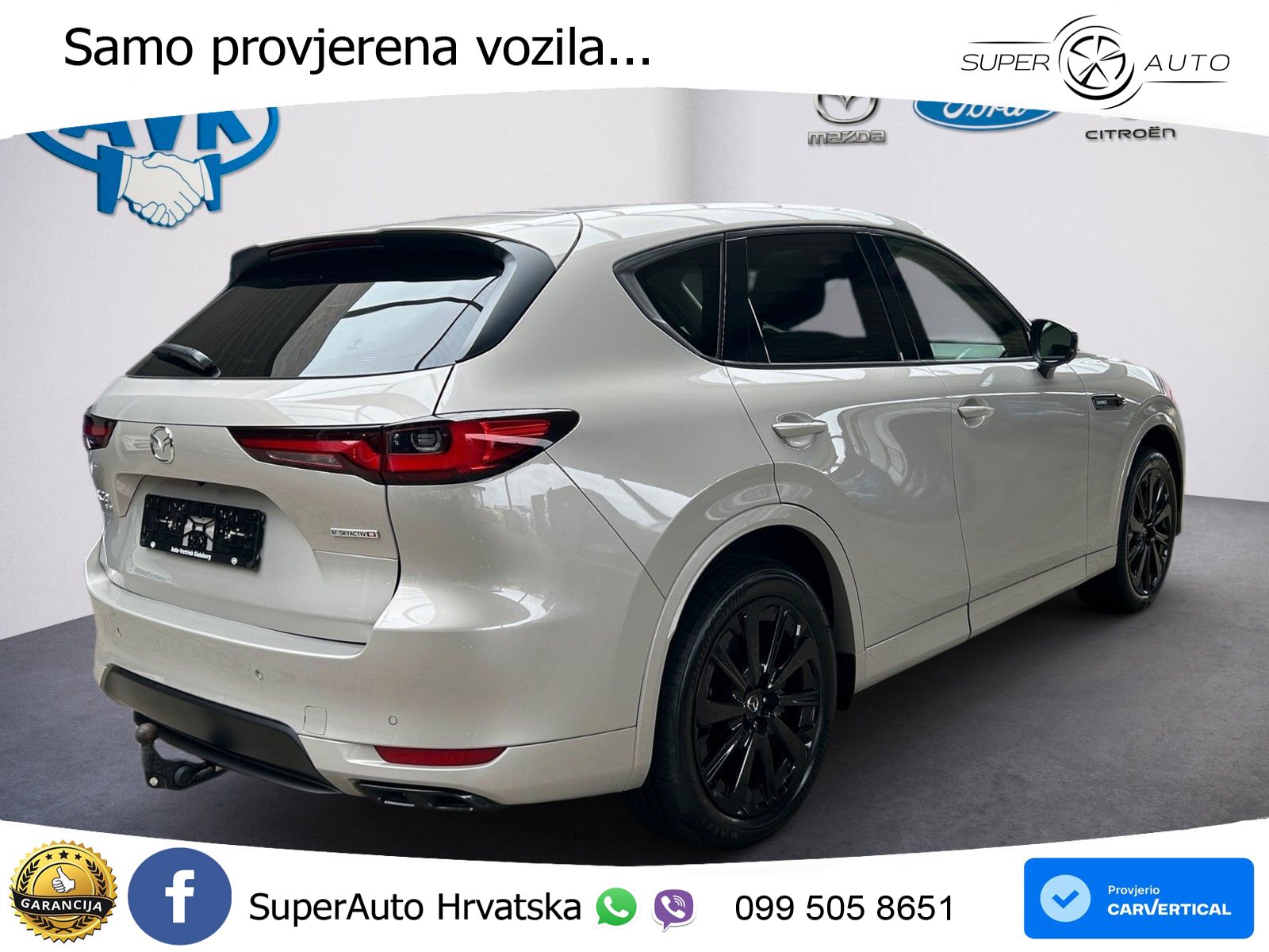 Mazda CX-60 2.5 e-Skyactiv (328 KS) AWD Automatic LED+GR SJED+ACC
