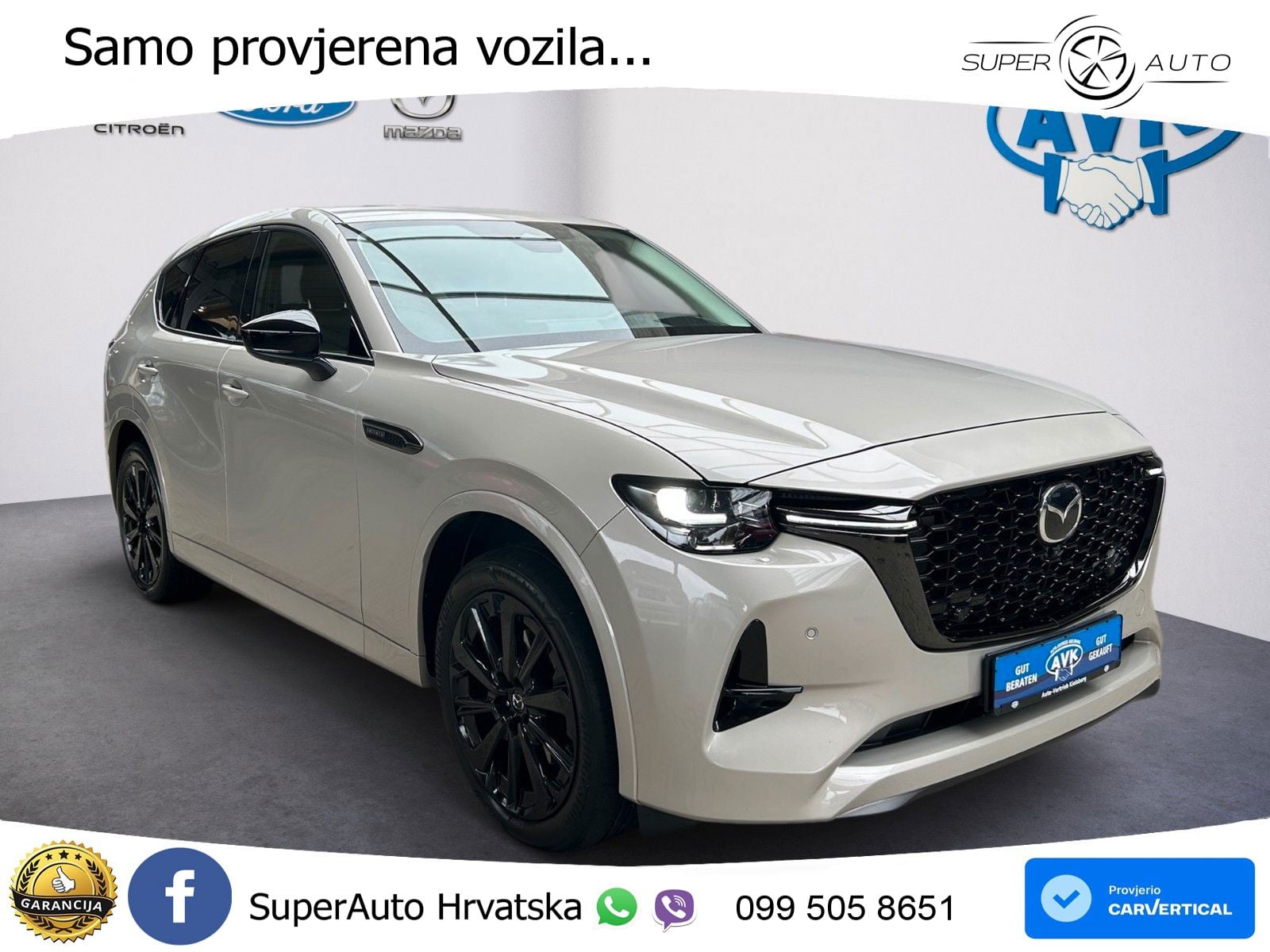 Mazda CX-60 2.5 e-Skyactiv (328 KS) AWD Automatic LED+GR SJED+ACC