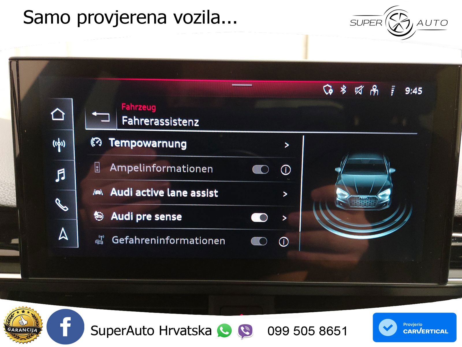 Audi A5 Sportback 50 TDI V6 (286 KS) quattro Tiptronic S line MATRIX+GR SJED+KAM