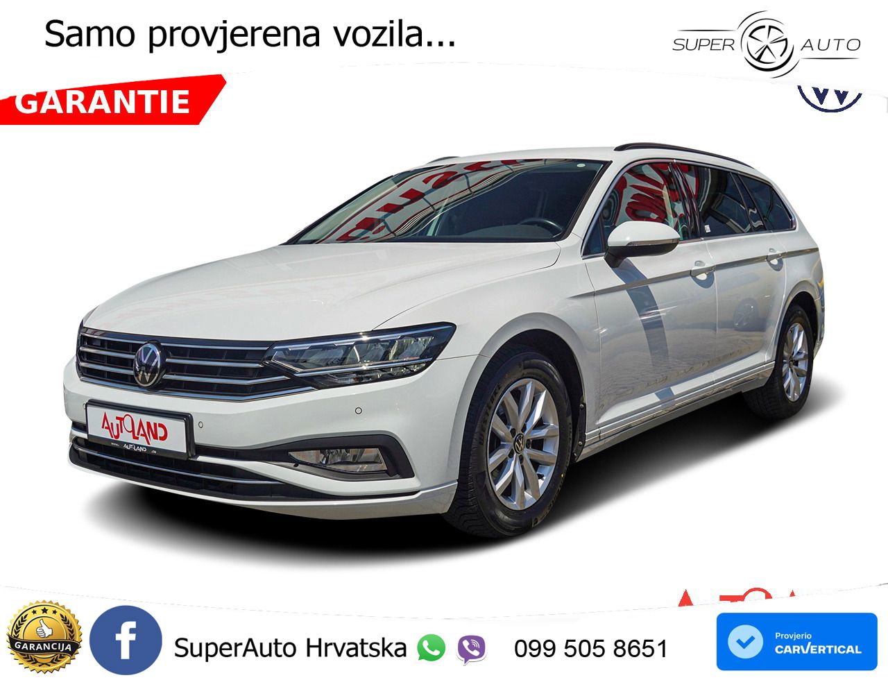 Volkswagen Passat Variant 1.5 TSI (150 KS) DSG ACT Business LED+GR SJED+ACC