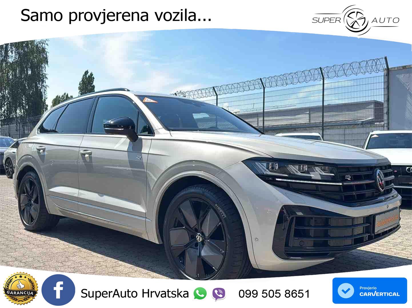 Volkswagen Touareg R 3.0 V6 TFSI (462 KS) 4MOTION Tiptronic ZRAČNI+ACC+GR SJED+KAM+PANO
