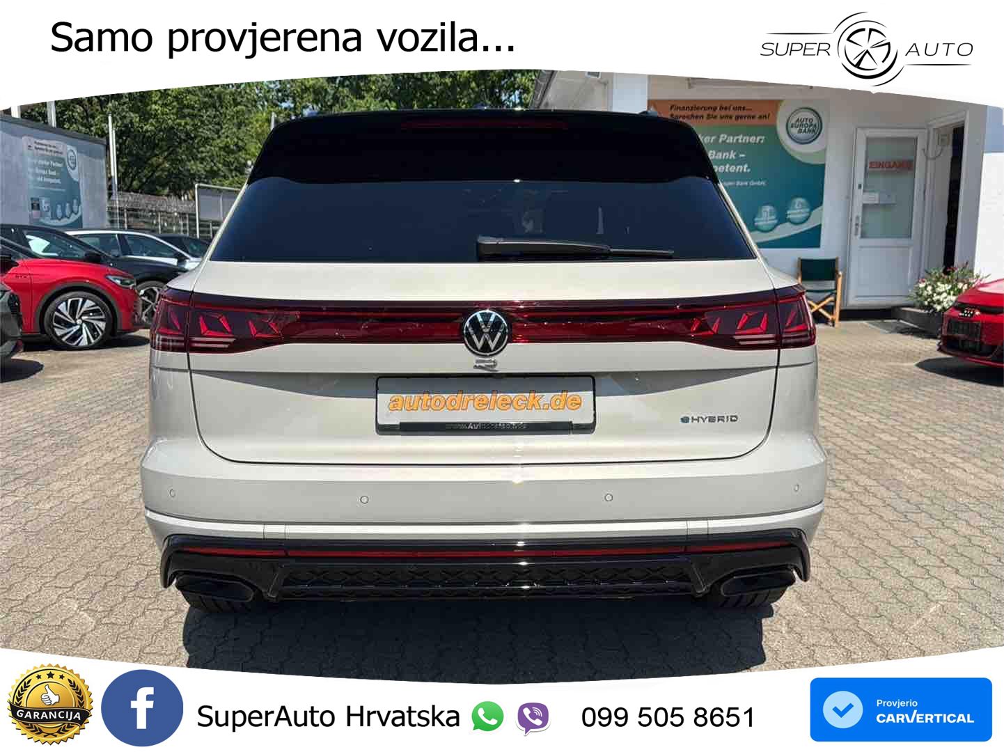 Volkswagen Touareg R 3.0 V6 TFSI (462 KS) 4MOTION Tiptronic ZRAČNI+ACC+GR SJED+KAM+PANO