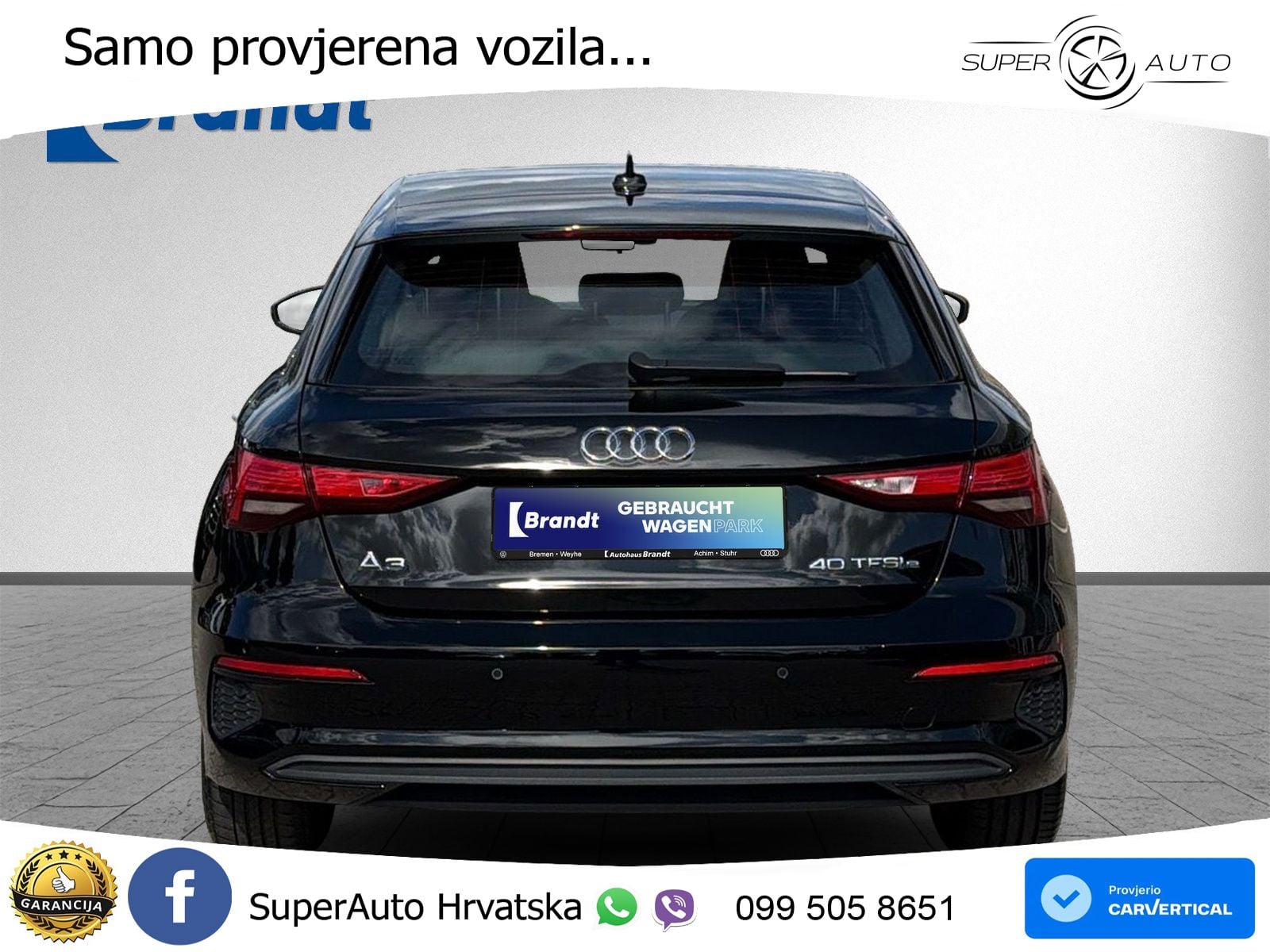 Audi A3 40 TFSIe (204 KS) S tronic LED+GR SJED+ACC