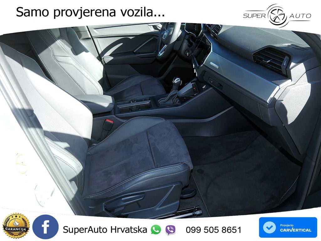 Audi Q3 Sportback 40 TDI (200 KS) quattro S tronic S line LED+GR SJED+ACC