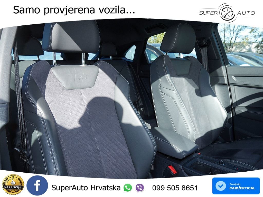 Audi Q3 Sportback 40 TDI (200 KS) quattro S tronic S line LED+GR SJED+ACC