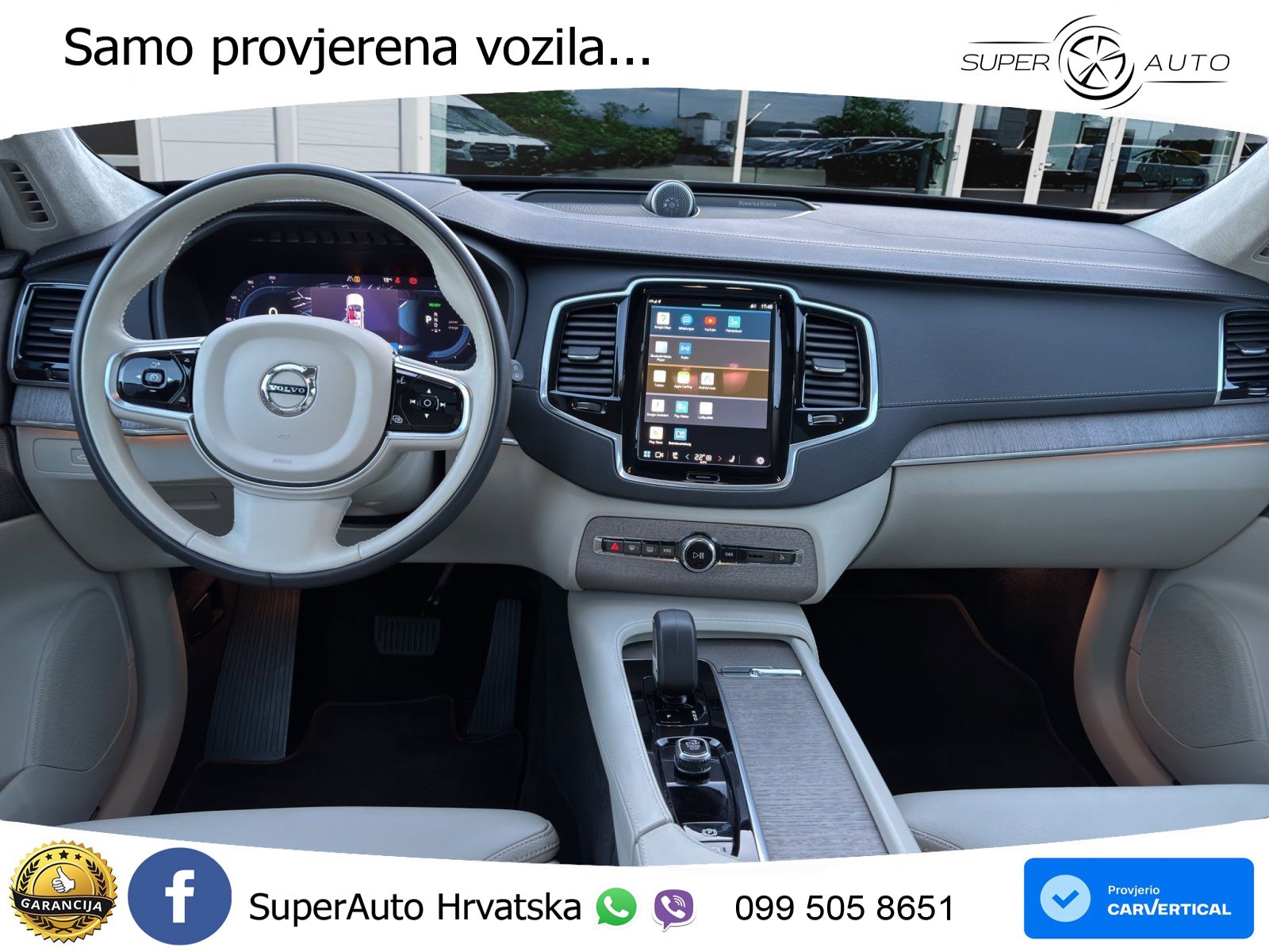 Volvo XC90 2.0 T8 AWD Automatic ACC+HEAD+4xGR SJED+360+PANO