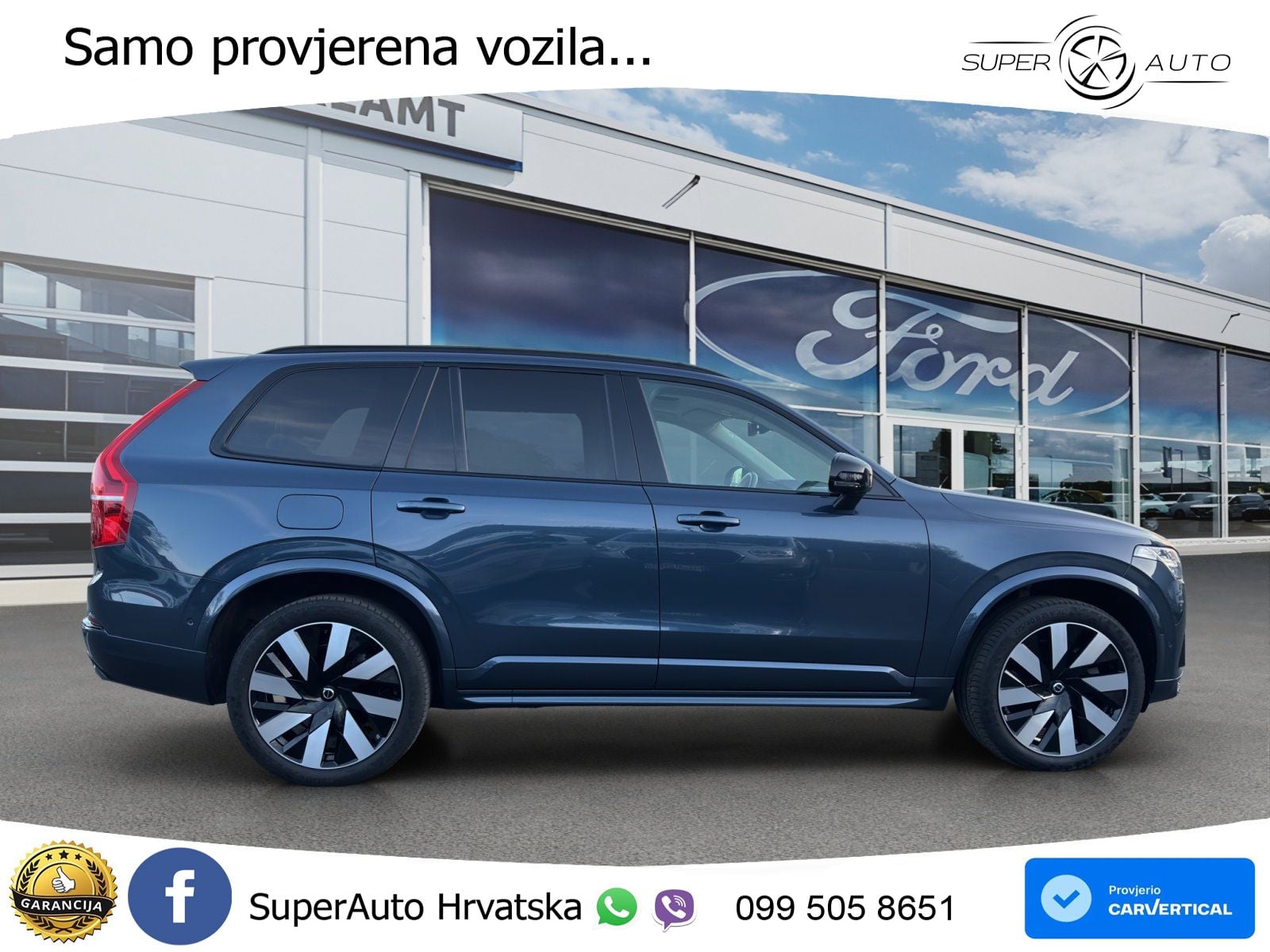 Volvo XC90 2.0 T8 AWD Automatic ACC+HEAD+4xGR SJED+360+PANO