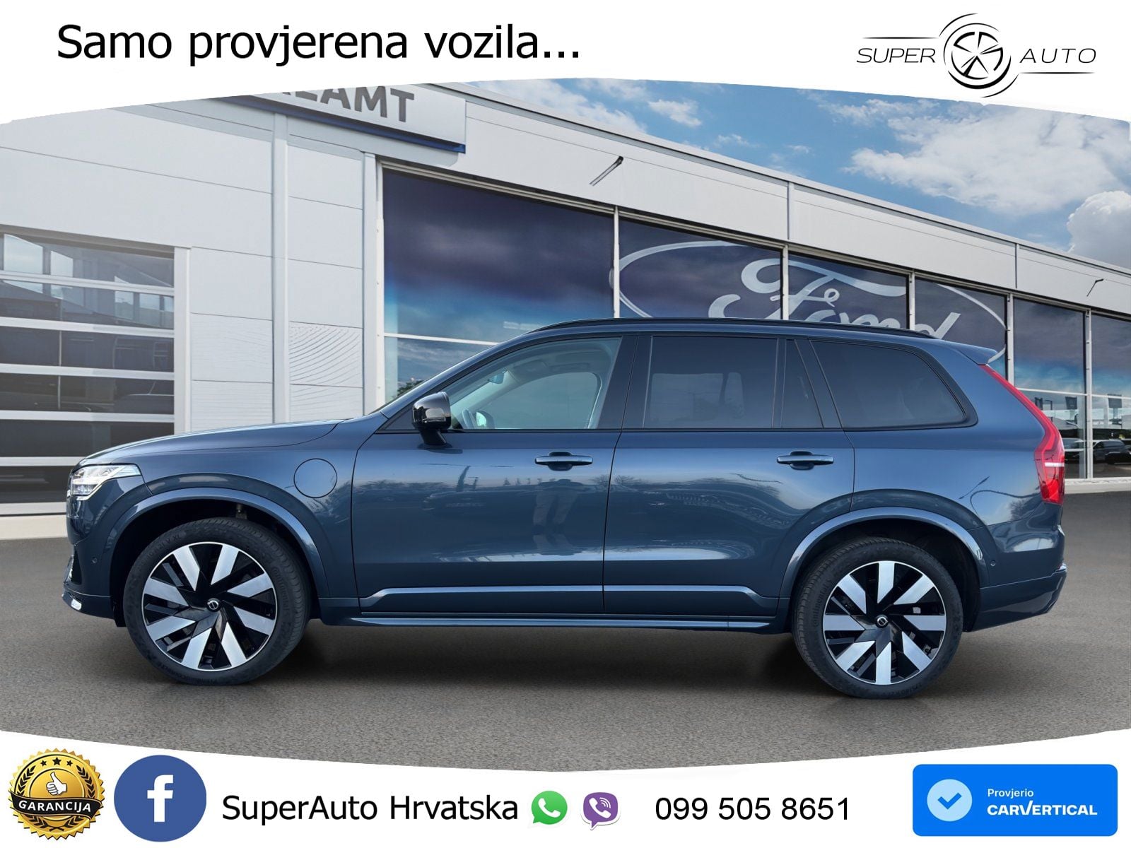 Volvo XC90 2.0 T8 AWD Automatic ACC+HEAD+4xGR SJED+360+PANO